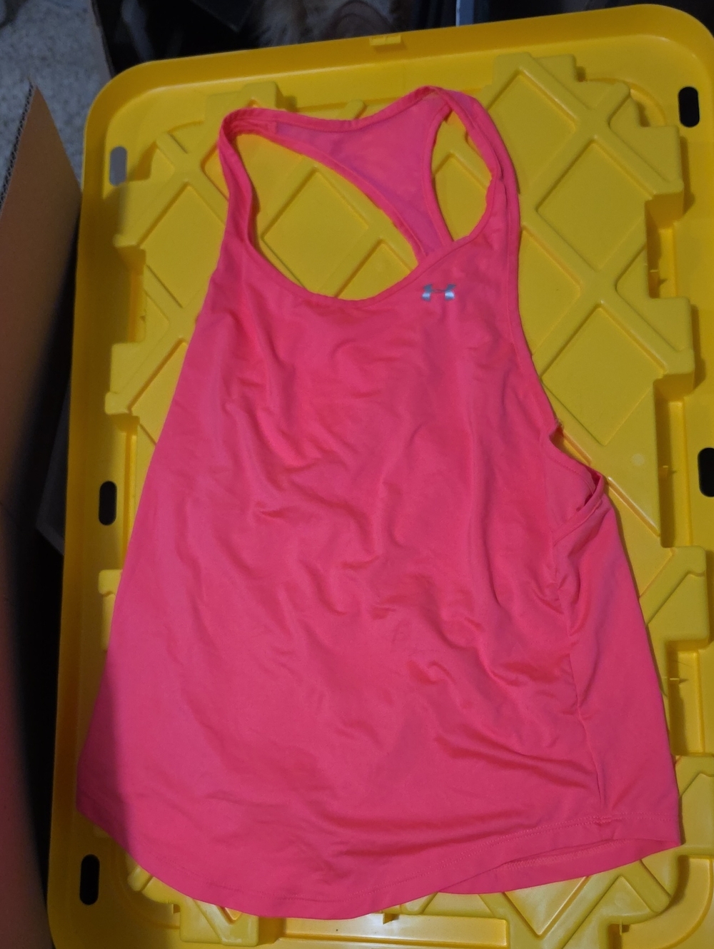 Under Armour Women's Neon Pink Racerback Training Tank